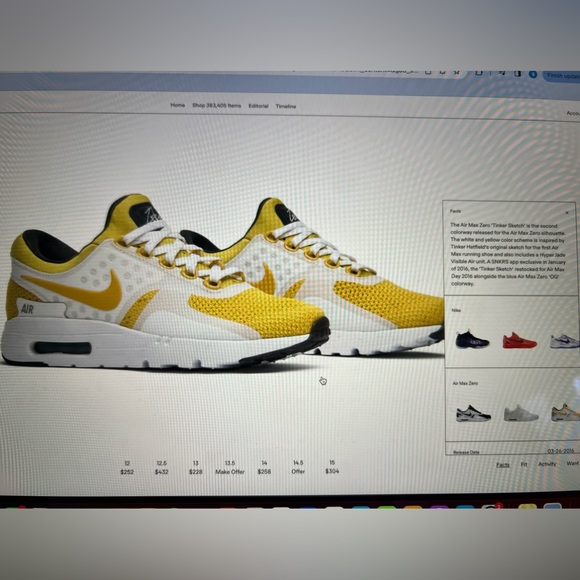 Nike Air Max Zero QS - Picture 7 of 7
